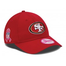 San Francisco 49ers Mujer&apos;s New Era 9FORTY NFL Breast Cancer Awareness Hat Cap 885430432818 eb-84964467